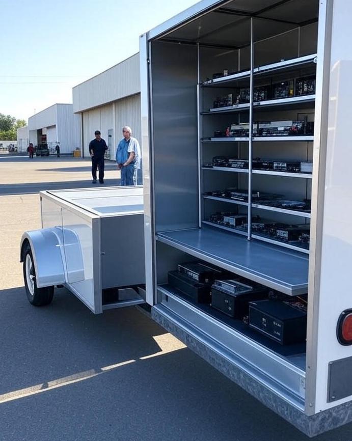 Vibration-Free Air Trailers